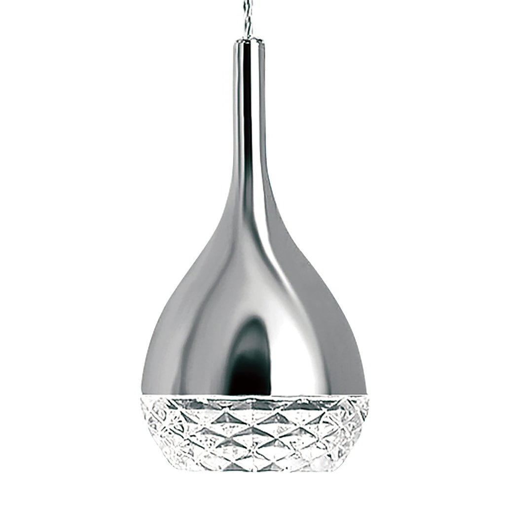 M5161 Khalifa Linear Pendant 3 Light GU10 Line Polished Chrome