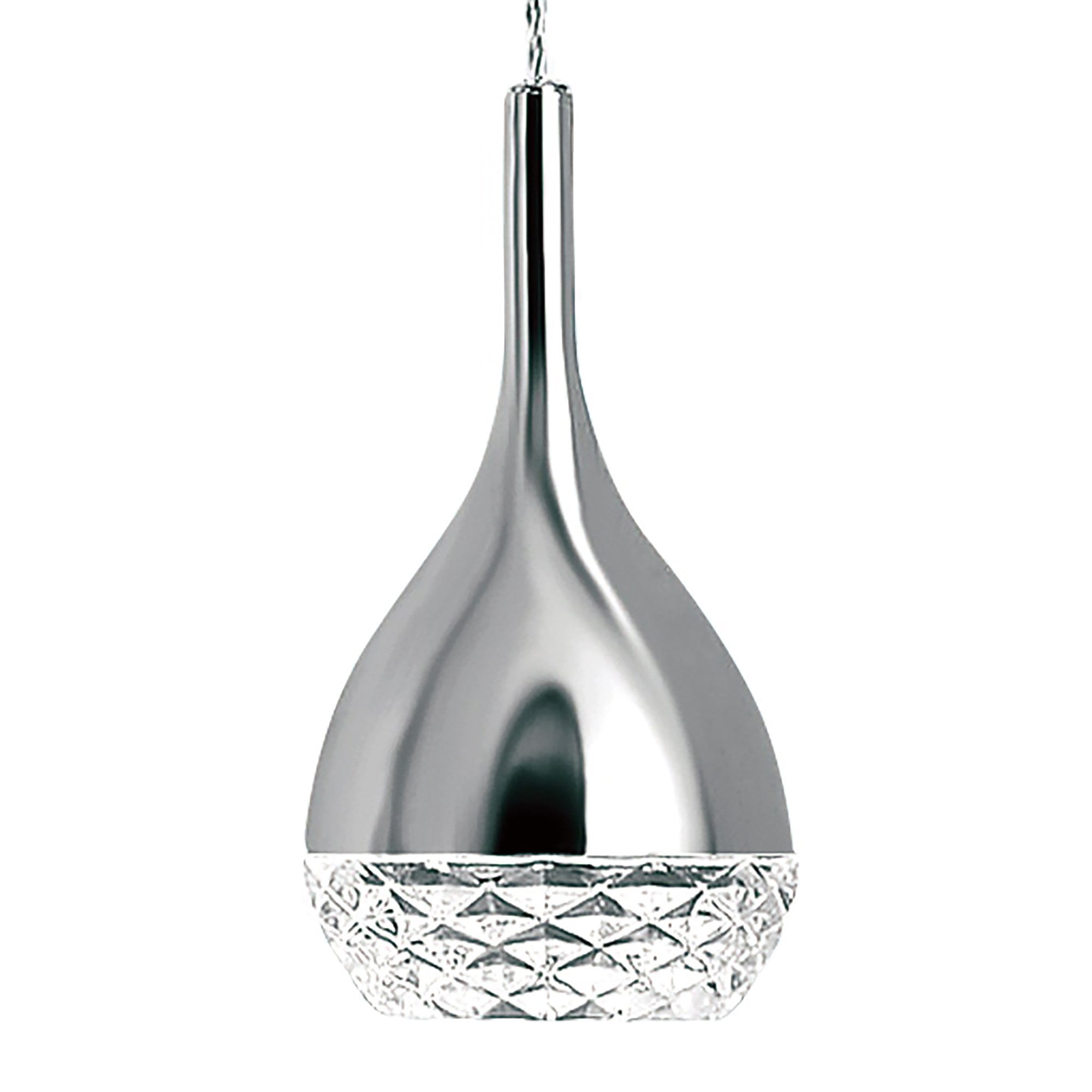M5161 Khalifa Linear Pendant 3 Light GU10 Line Polished Chrome