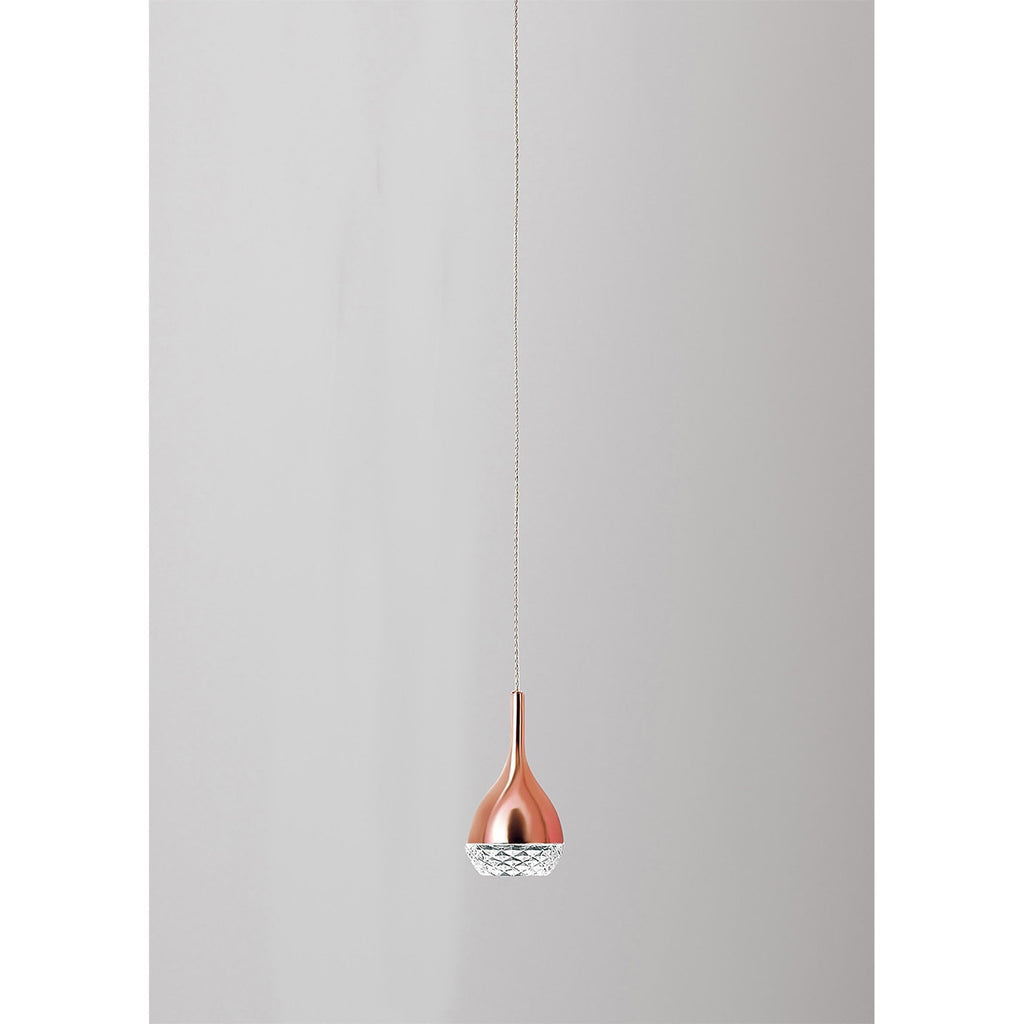 M5165 Khalifa Pendant 1 Light GU10 Copper