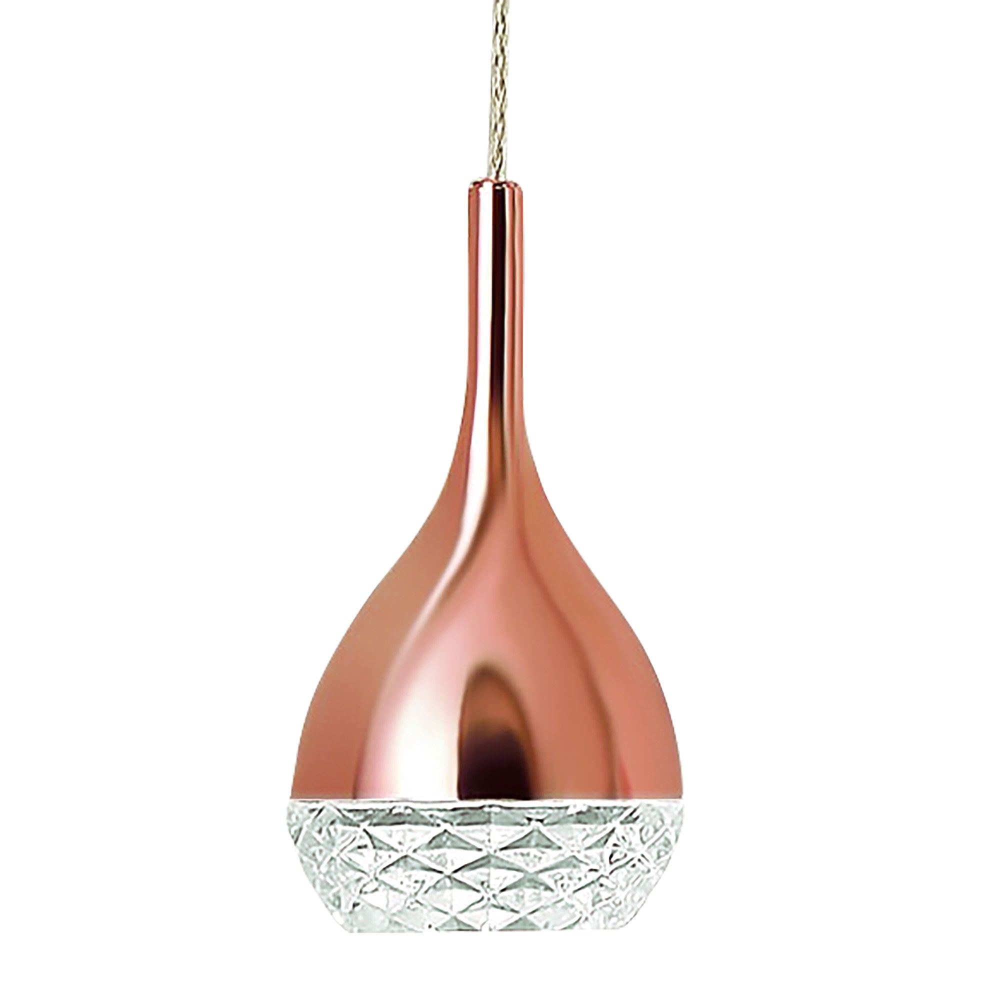 M5166 Khalifa Linear Pendant 3 Light GU10 Line Copper