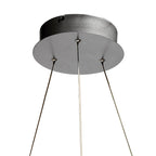 M5380 Infinity Pendant 42W LED Silver/Polished Chrome/White Acrylic