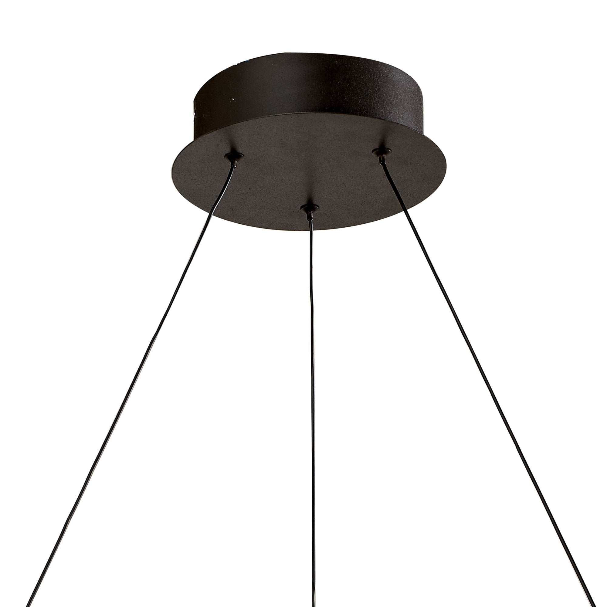 M5390 Infinity Pendant 42W LED Brown Oxide/White Acrylic