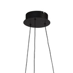 M5394 Infinity Pendant 30W LED Brown Oxide/White Acrylic