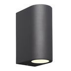 M6510 Kandanchu Outdoor Round Wall Lamp 2 Light Anthracite