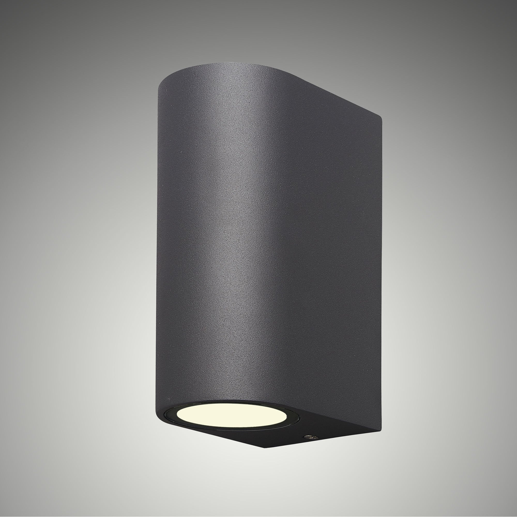 M6510 Kandanchu Outdoor Round Wall Lamp 2 Light Anthracite