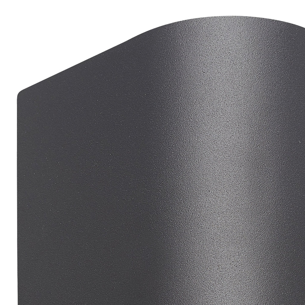 M6510 Kandanchu Outdoor Round Wall Lamp 2 Light Anthracite