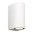 M6511 Kandanchu Outdoor Round Wall Lamp 2 Light Sand White