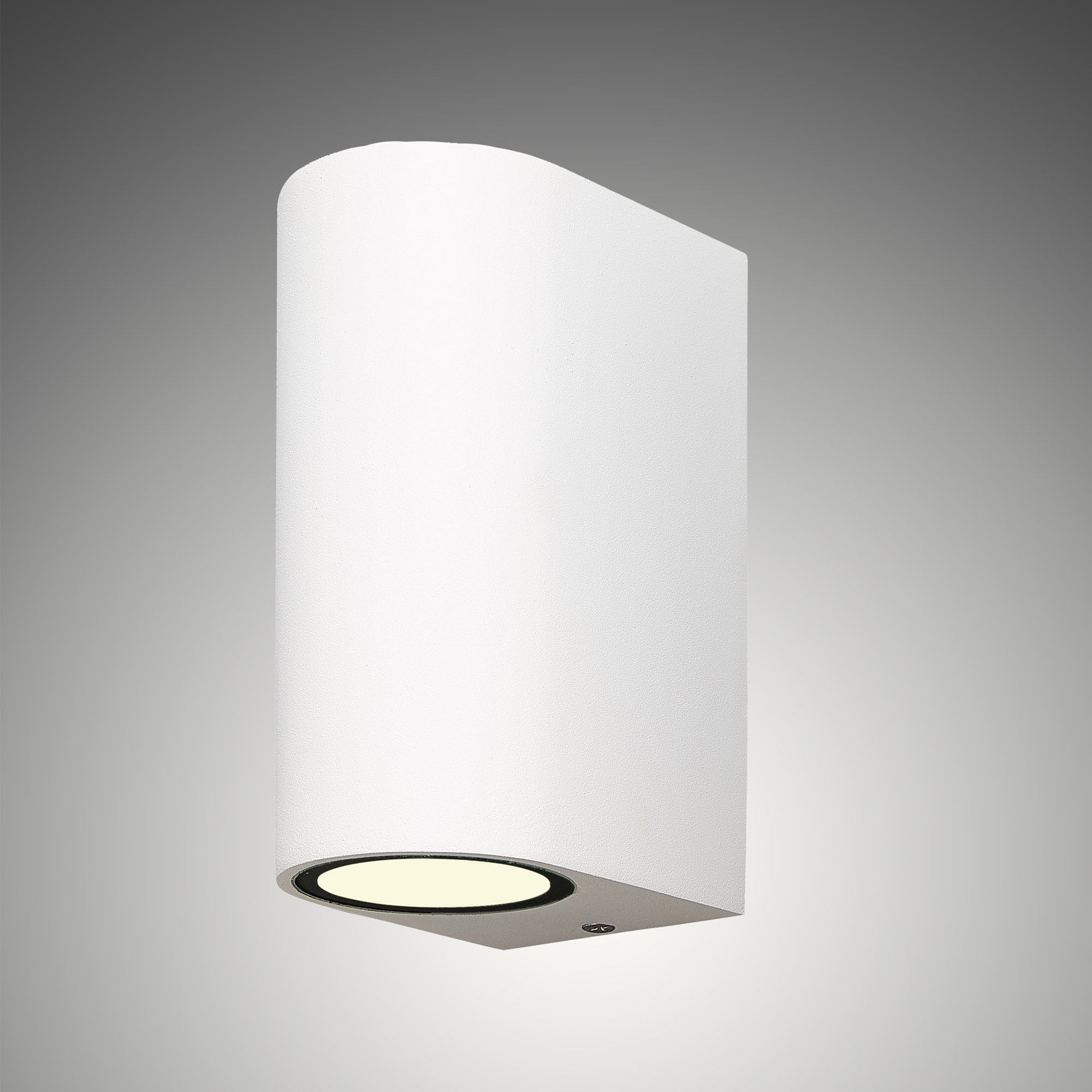 M6511 Kandanchu Outdoor Round Wall Lamp 2 Light Sand White