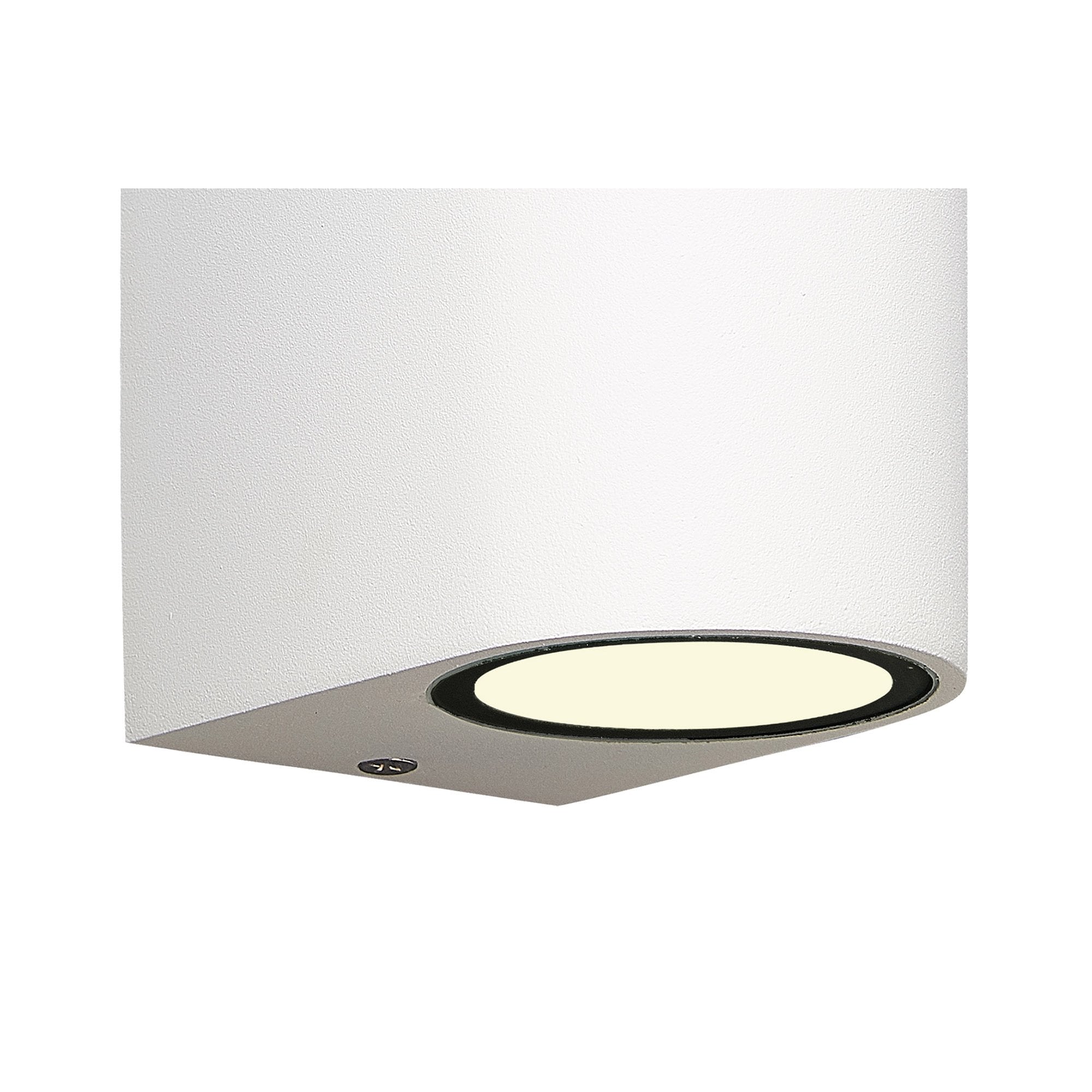 M6511 Kandanchu Outdoor Round Wall Lamp 2 Light Sand White