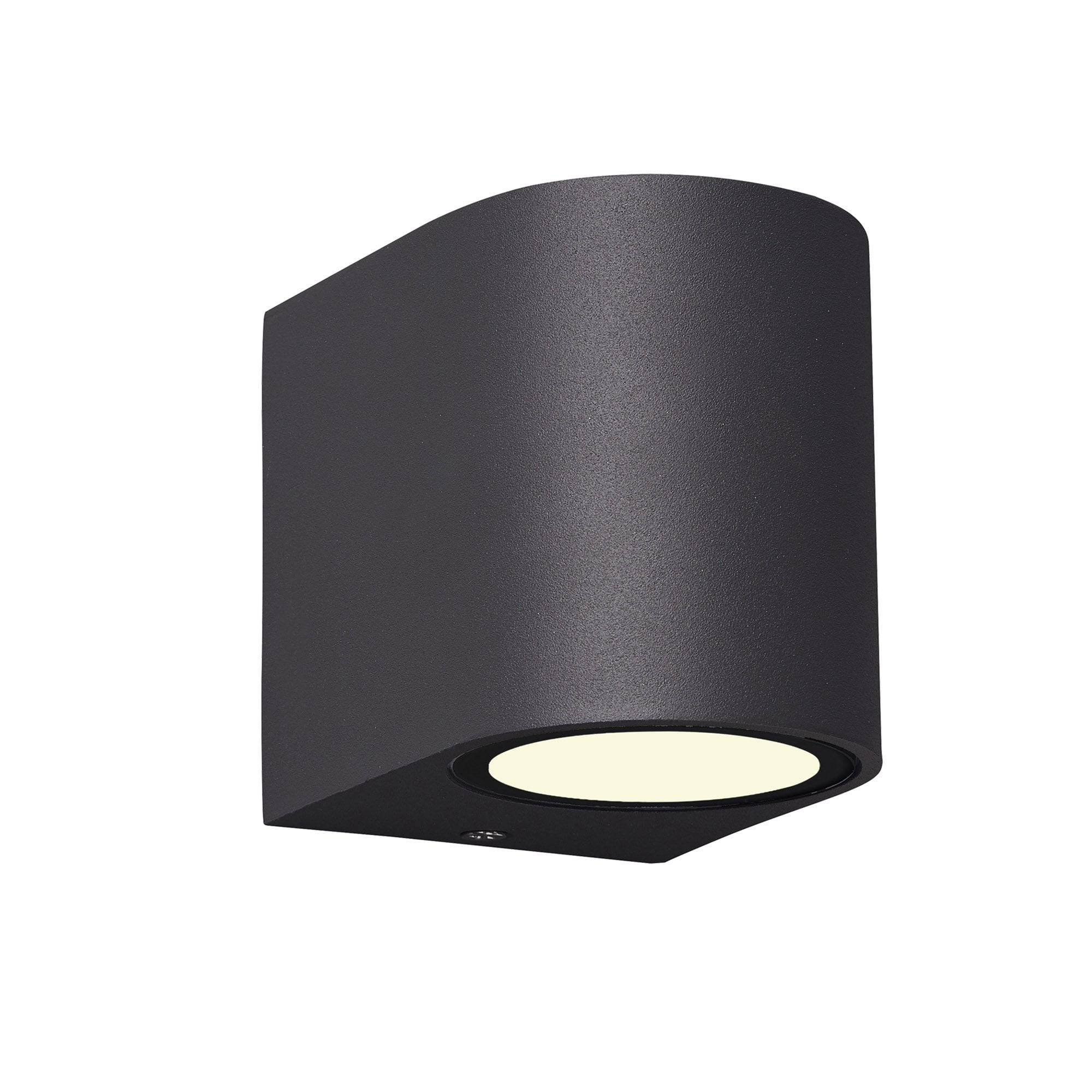 M6512 Kandanchu Outdoor Round Wall Lamp 1 Light Anthracite