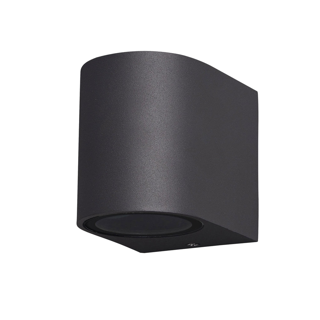 M6512 Kandanchu Outdoor Round Wall Lamp 1 Light Anthracite