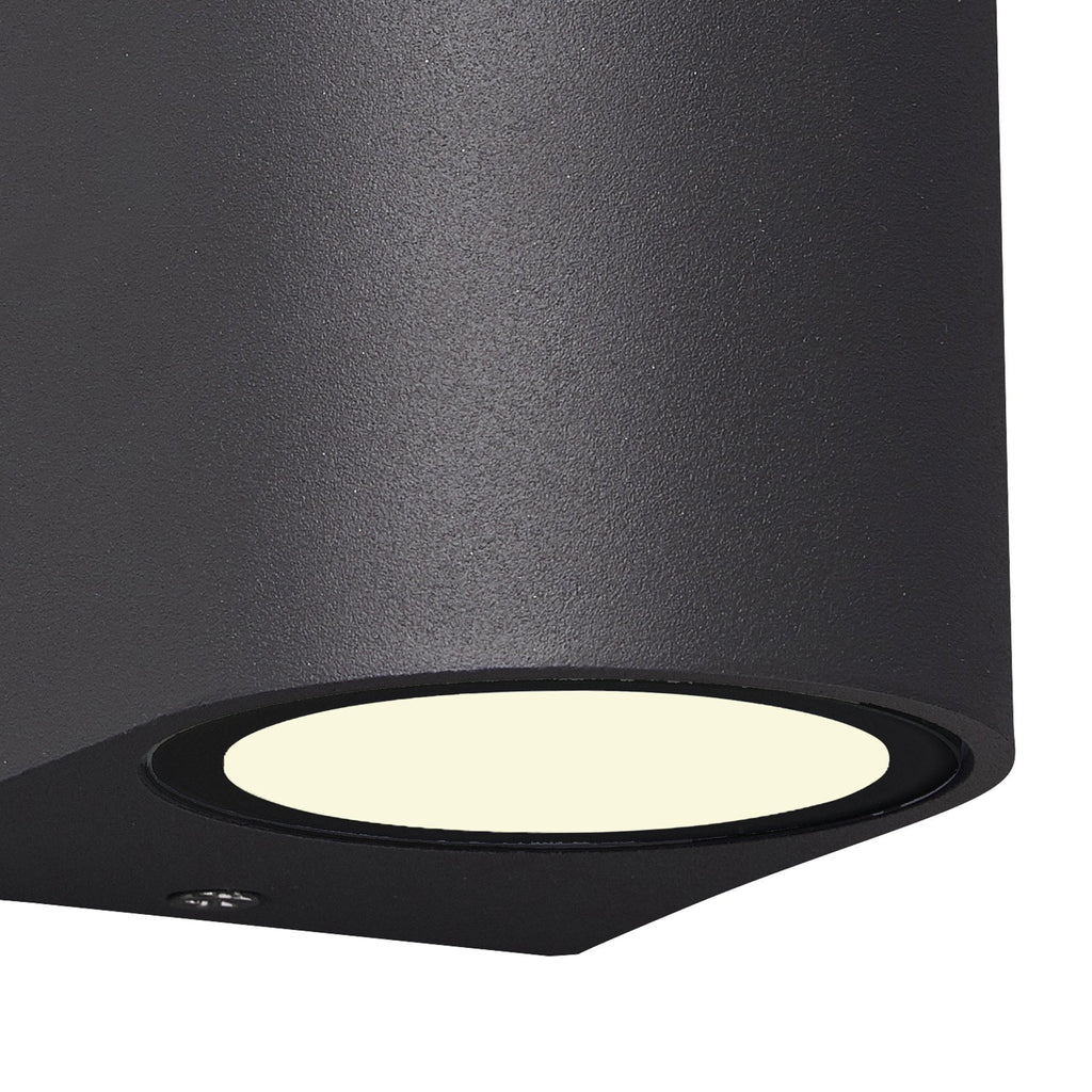 M6512 Kandanchu Outdoor Round Wall Lamp 1 Light Anthracite (S)