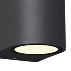 M6512 Kandanchu Outdoor Round Wall Lamp 1 Light Anthracite (S)