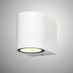M6513 Kandanchu Outdoor Round Wall Lamp 1 Light Sand White