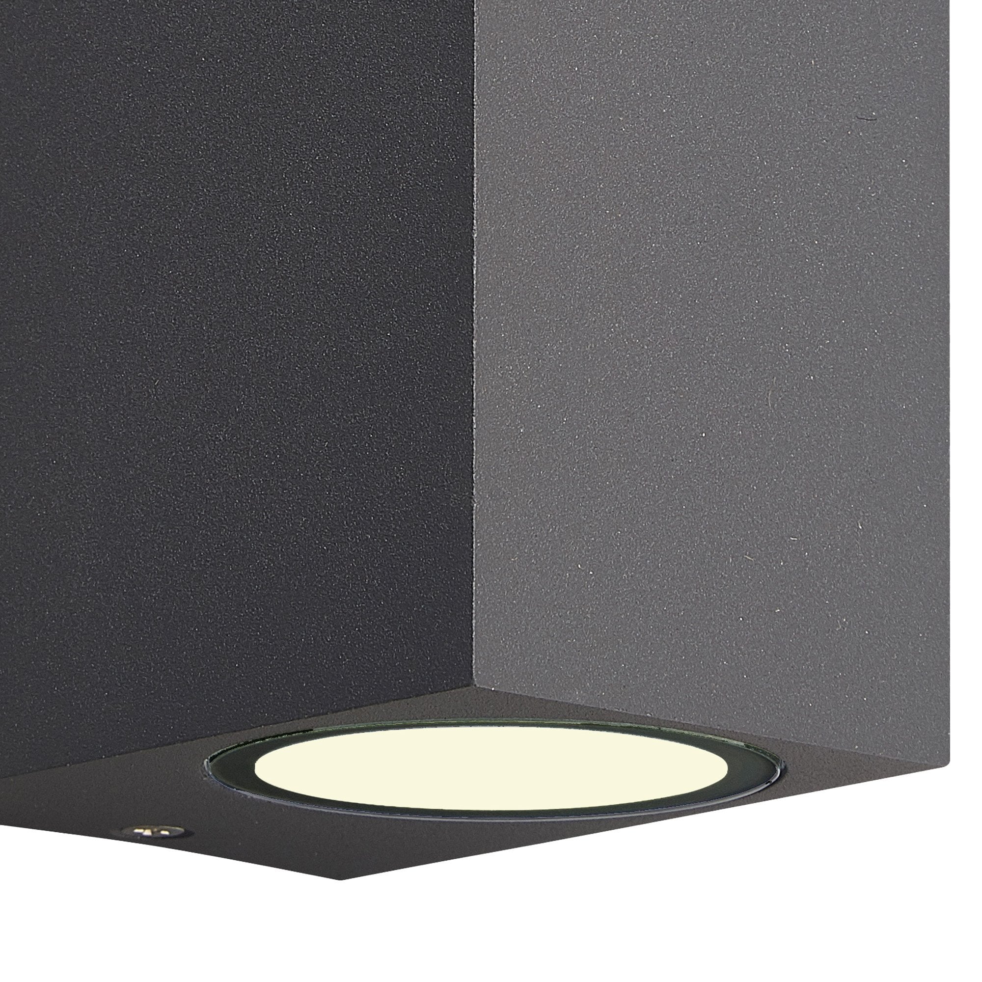 M6514 Kandanchu Outdoor Square Wall Lamp 2 Light Anthracite