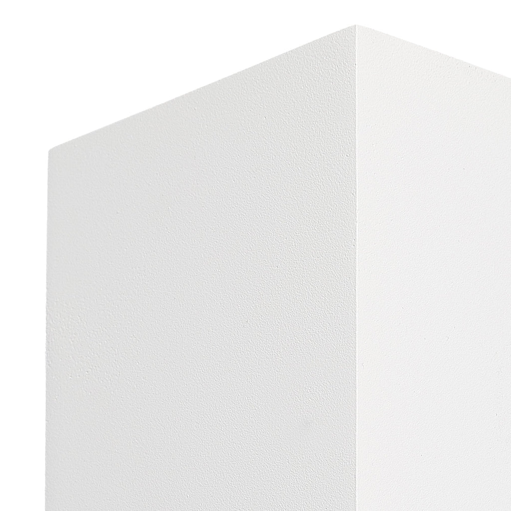 M6515 Kandanchu Outdoor Square Wall Lamp 2 Light Sand White