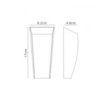 M6543 Jackson Outdoor Wall Lamp 6W LED Sand White