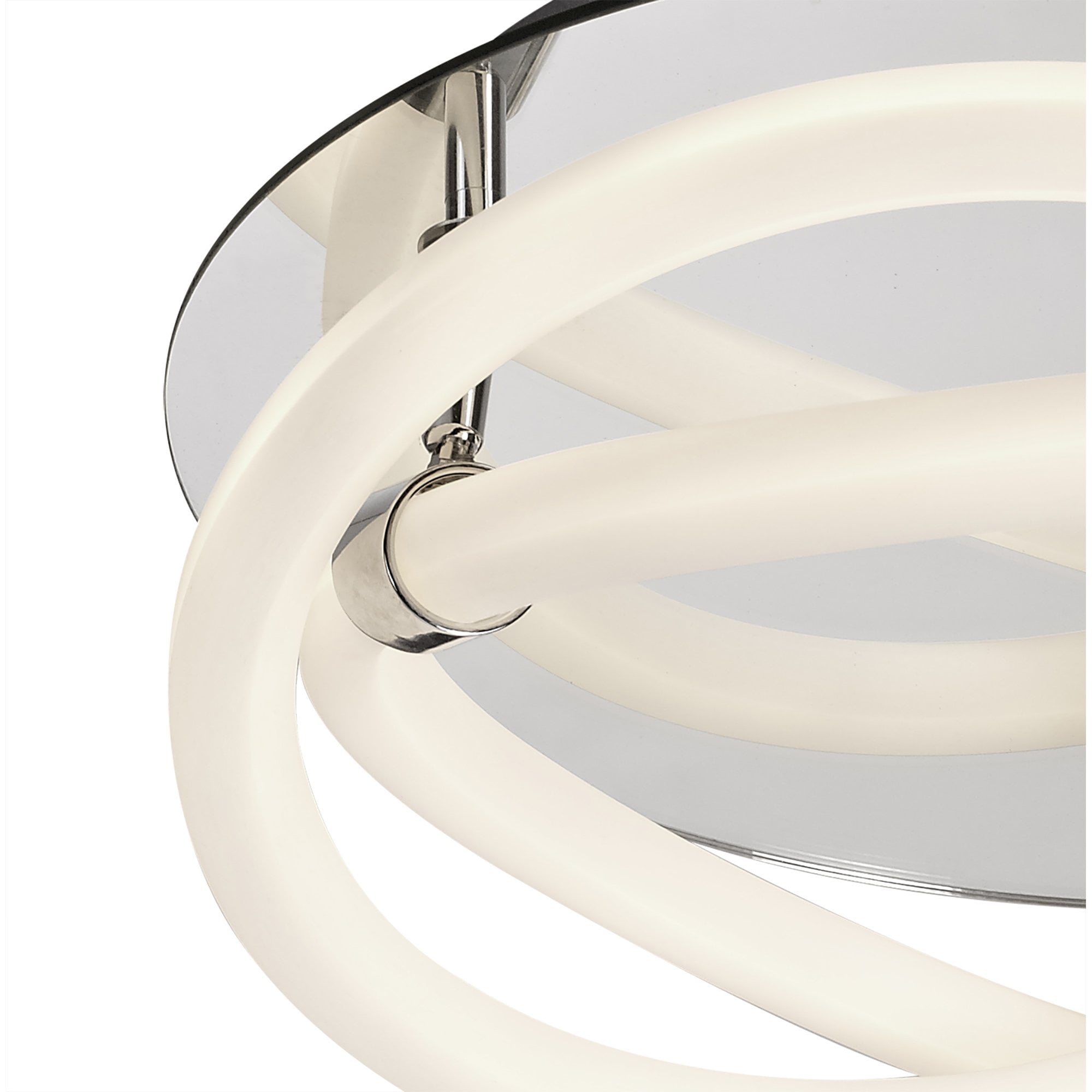 M6609 Infinity II Ceiling 30W LED Chrome/White Acrylic/Clear Mirror