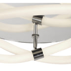M6609 Infinity II Ceiling 30W LED Chrome/White Acrylic/Clear Mirror