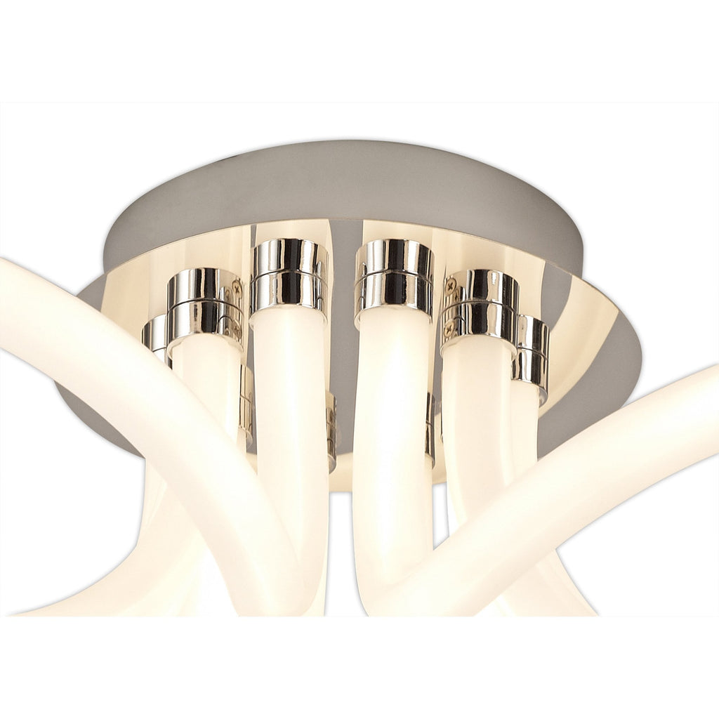 M6615 Knot II Ceiling 60W LED Chrome