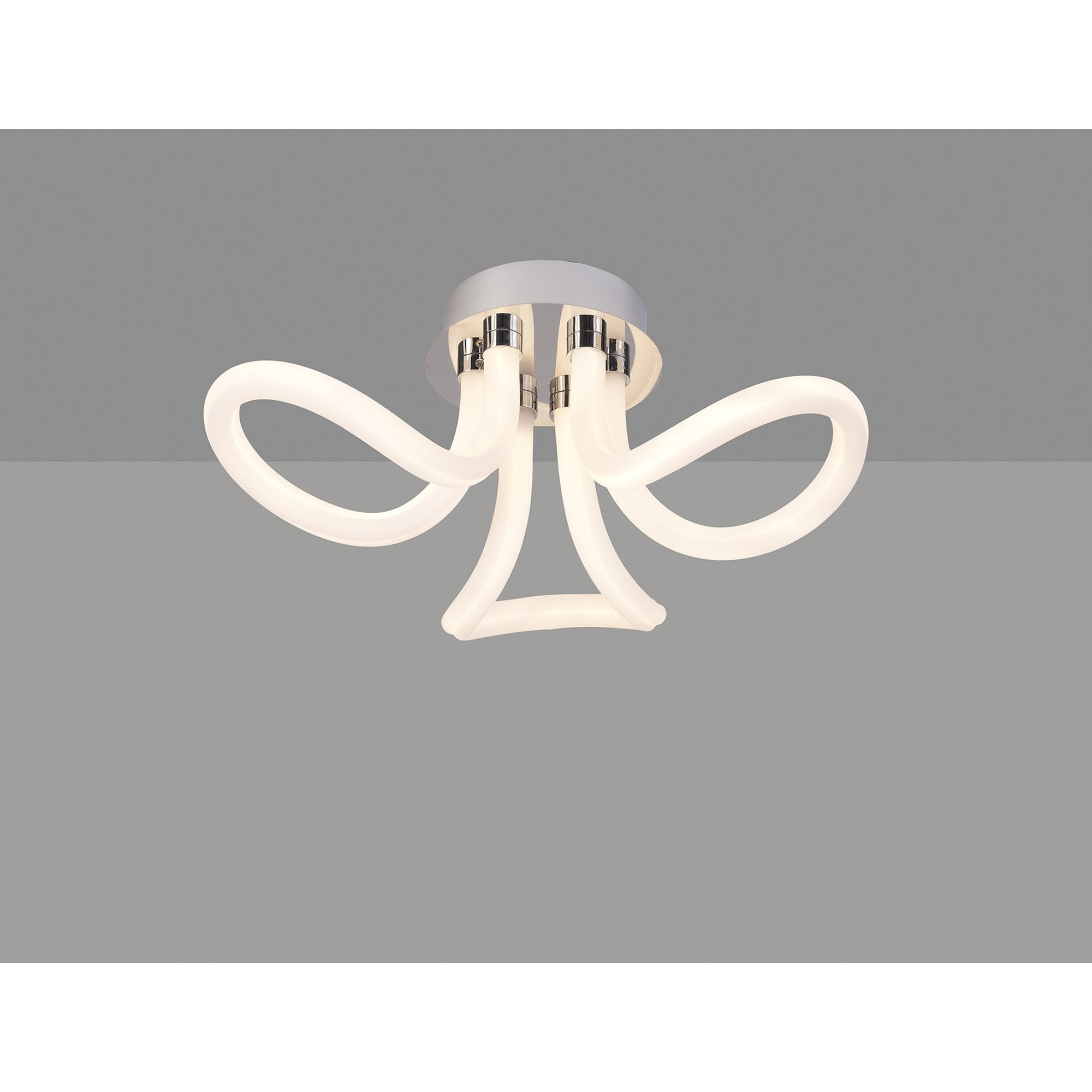 M6616 Knot II Ceiling 40W LED Chrome