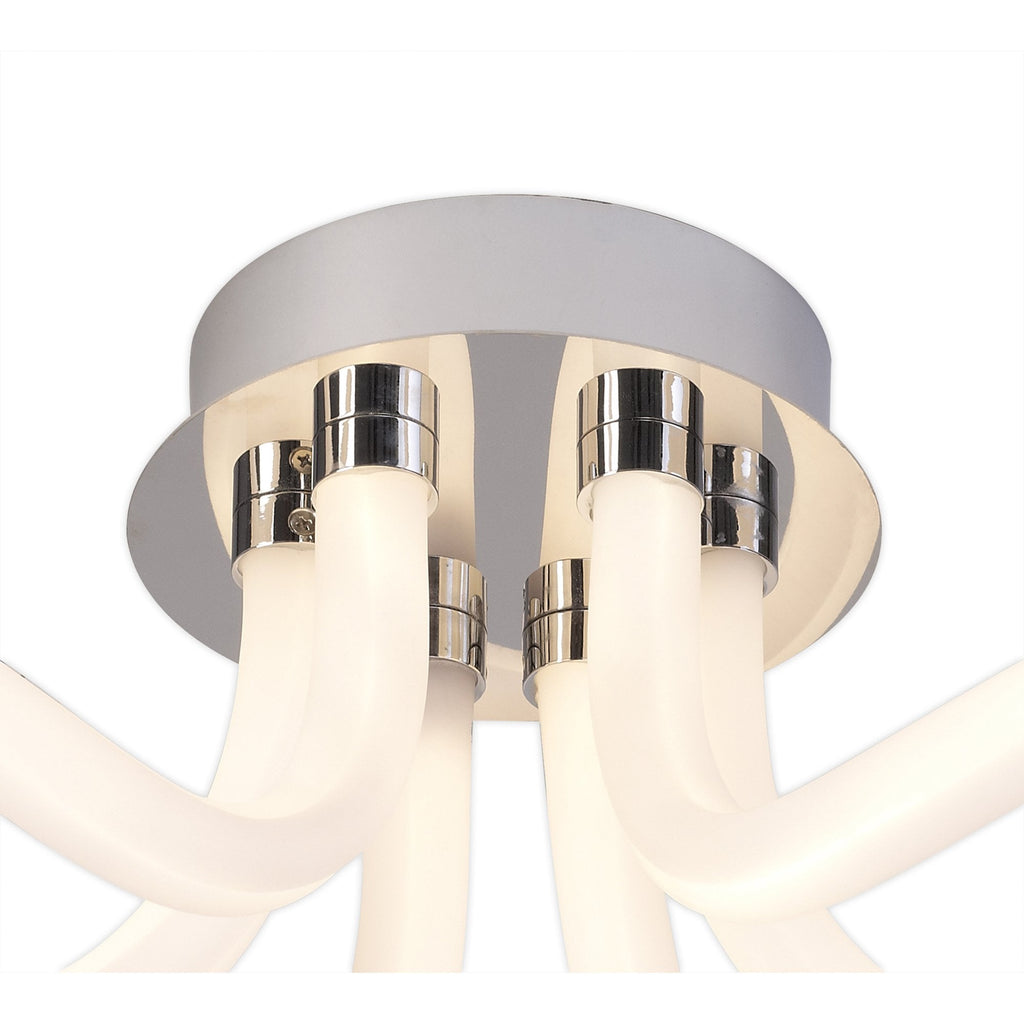 M6616 Knot II Ceiling 40W LED Chrome