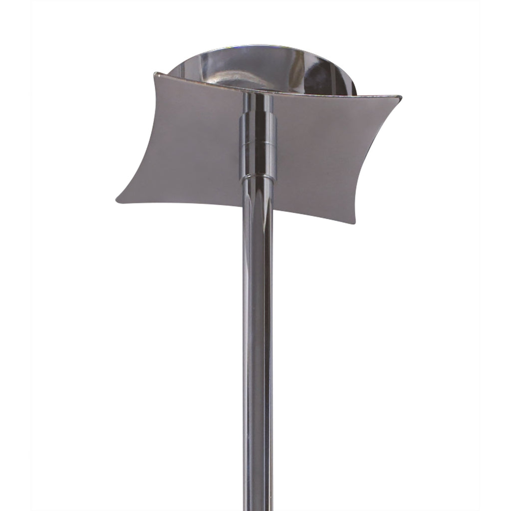 M0888 Kromo Telescopic 8 Light G9 Round Polished Chrome