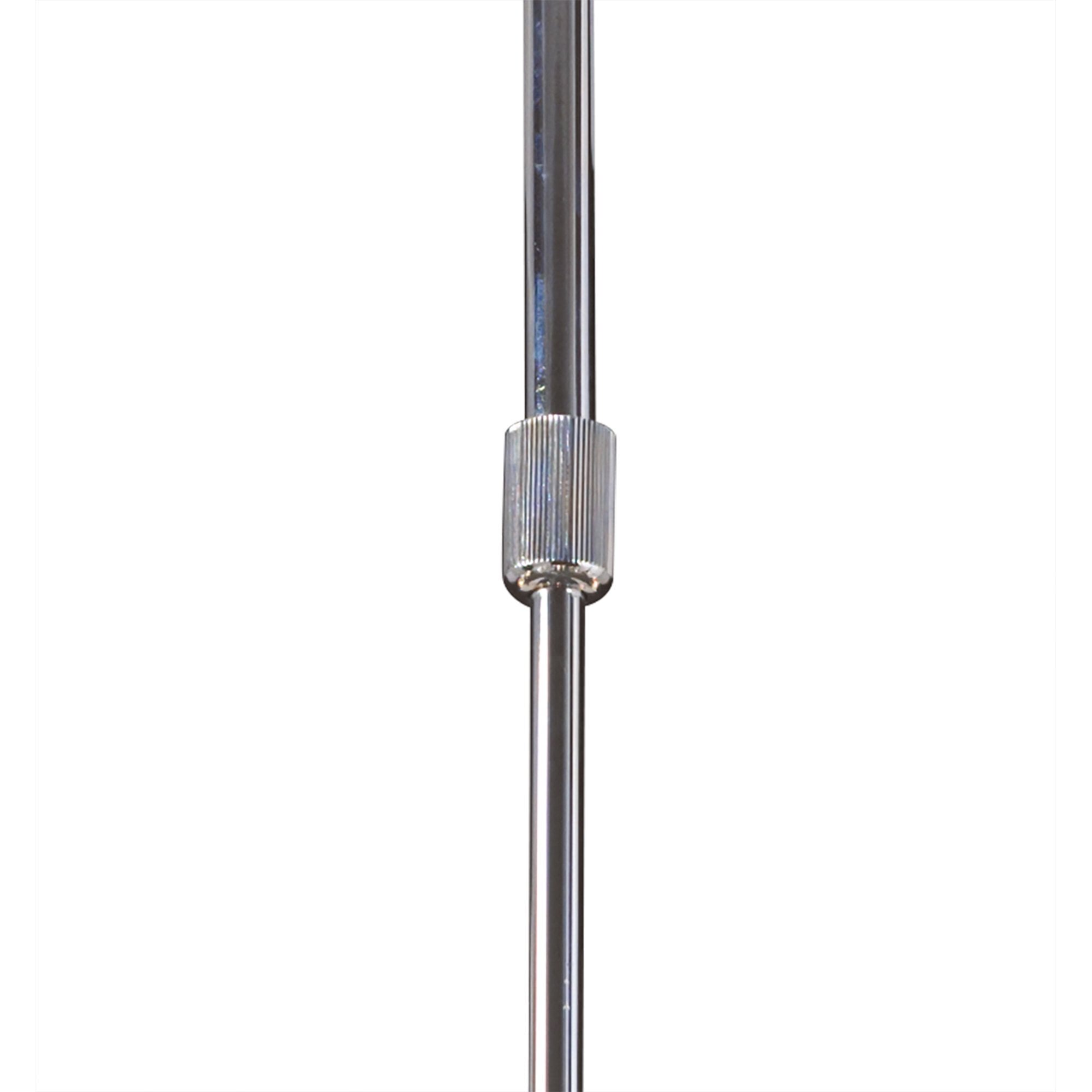 M0888 Kromo Telescopic 8 Light G9 Round Polished Chrome
