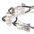 M0888 Kromo Telescopic 8 Light G9 Round Polished Chrome