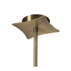 M0888AB Kromo Telescopic 8 Light G9 Round Antique Brass