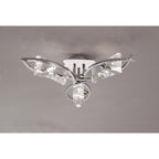 M0891 Kromo Ceiling 3 Light G9 Polished Chrome