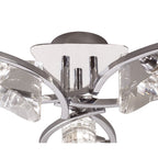 M0891 Kromo Ceiling 3 Light G9 Polished Chrome