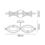 M0893/S Kromo Wall Lamp Switched 2 Light G9 Polished Chrome (S)