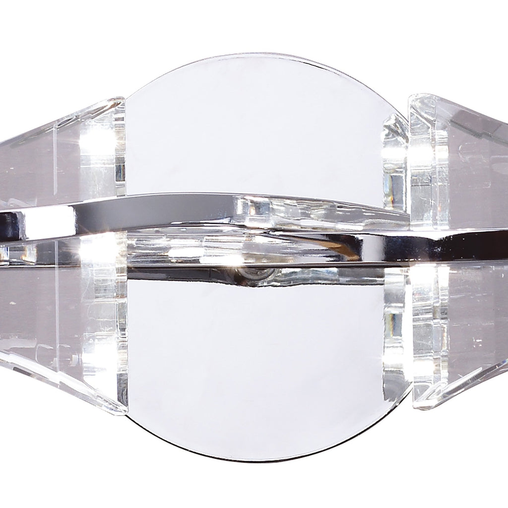 M0893/S Kromo Wall Lamp Switched 2 Light G9 Polished Chrome (S)