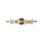 M0893AB/S Kromo Wall Lamp Switched 2 Light G9 Antique Brass
