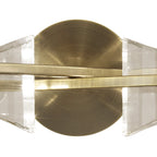 M0893AB/S Kromo Wall Lamp Switched 2 Light G9 Antique Brass