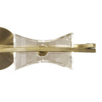 M0893AB/S Kromo Wall Lamp Switched 2 Light G9 Antique Brass