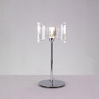 M0894 Kromo Table Lamp 1 Light G9 Sraight Frame Polished Chrome