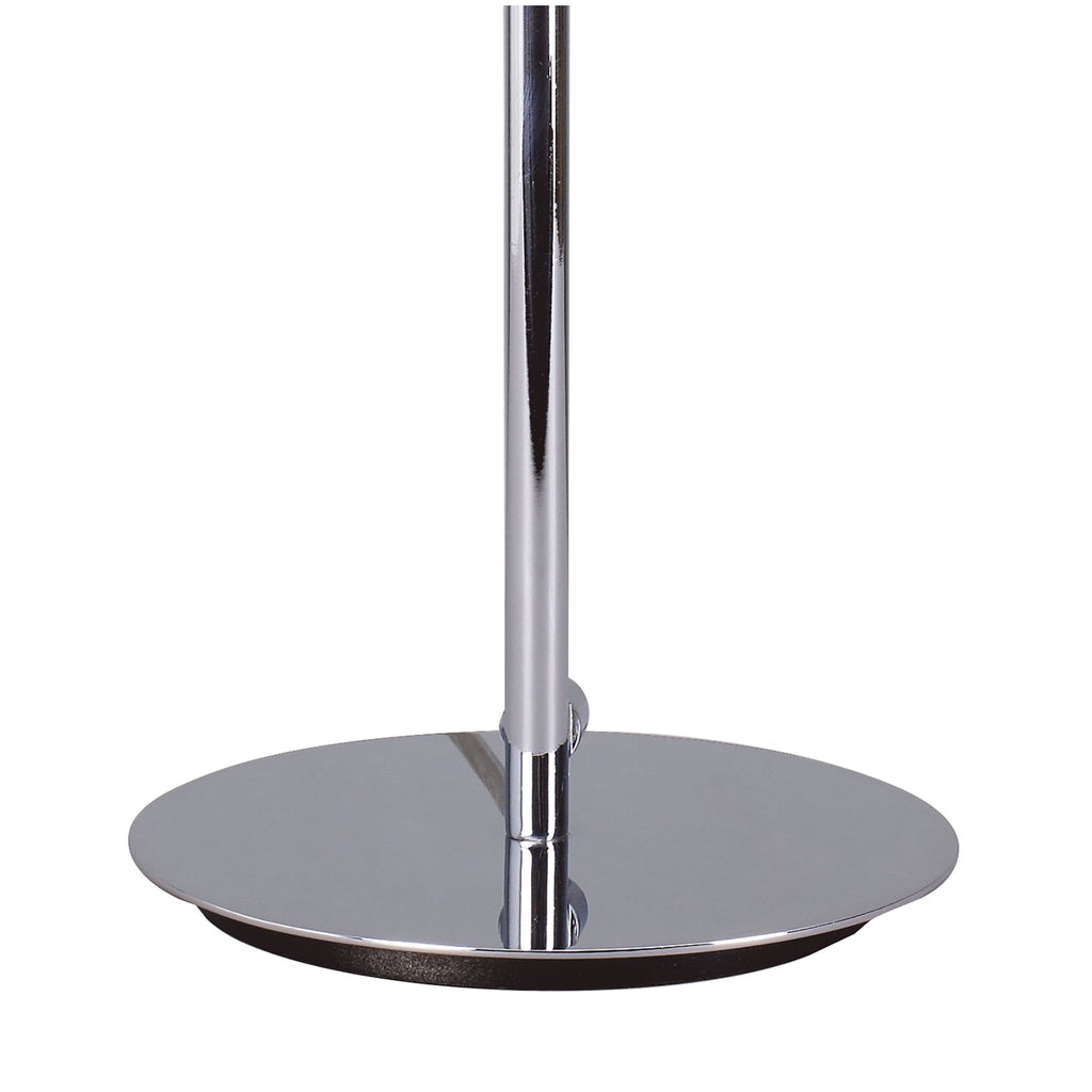 M0894 Kromo Table Lamp 1 Light G9 Sraight Frame Polished Chrome