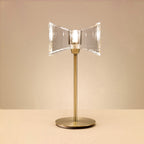 M0894AB Kromo Table Lamp 1 Light G9 Sraight Frame Antique Brass
