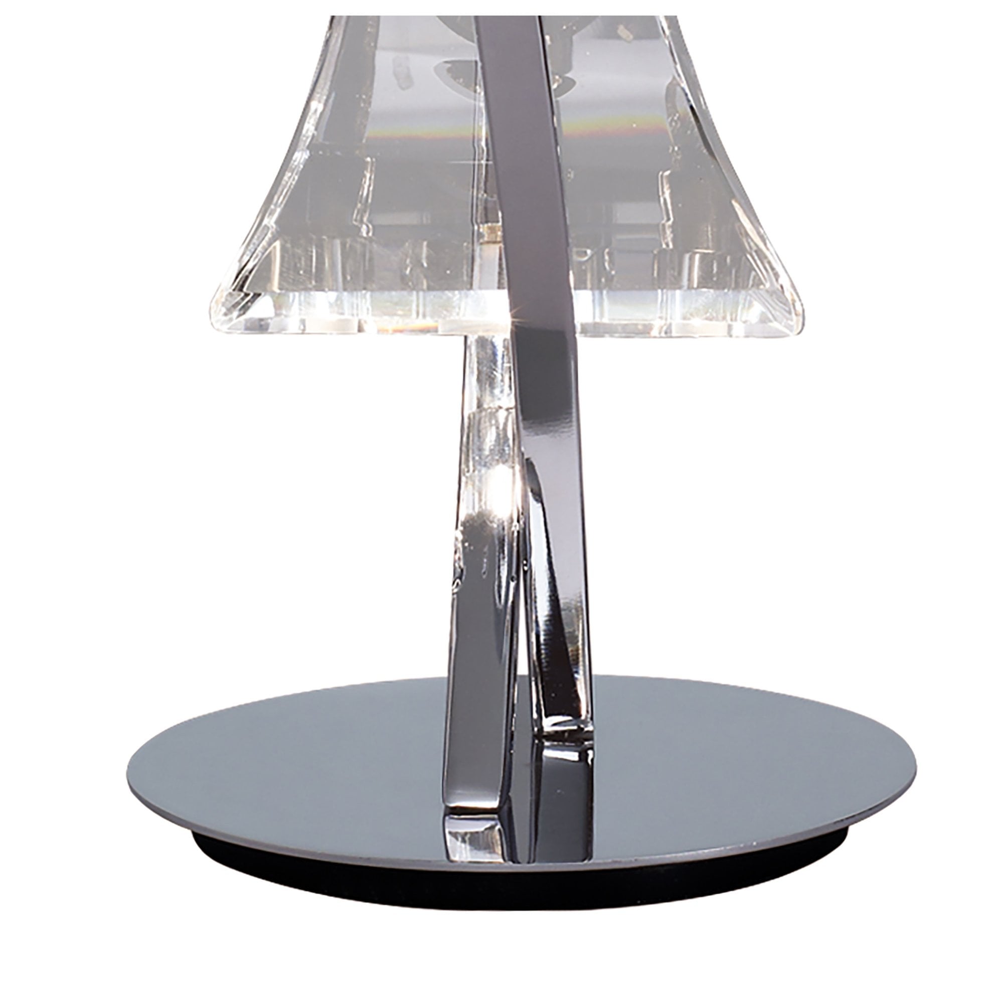 M0895 Kromo Table Lamp 1 Light G9 Looped Frame Polished Chrome
