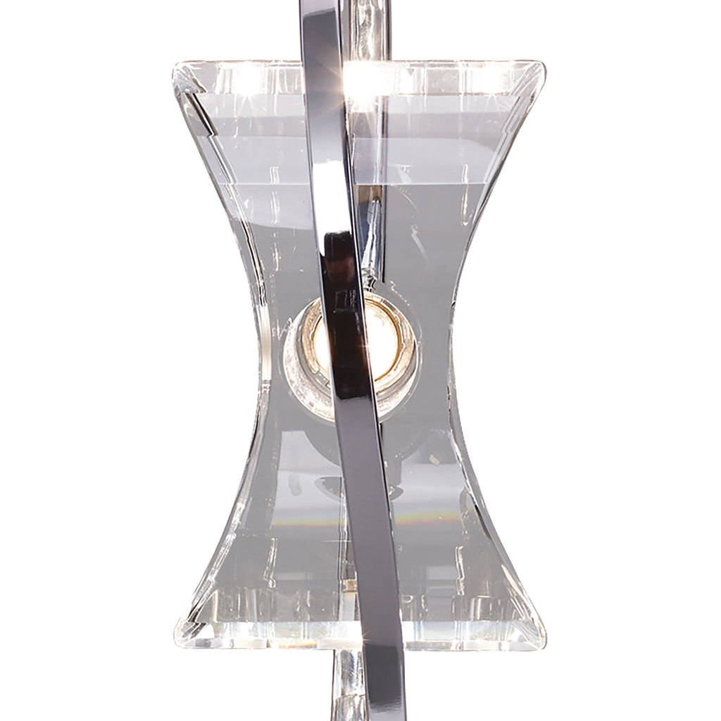 M0895 Kromo Table Lamp 1 Light G9 Looped Frame Polished Chrome