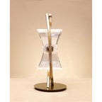 M0895AB Kromo Table Lamp 1 Light G9 Looped Frame Antique Brass