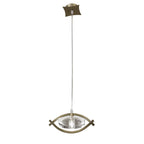 M0899AB Kromo Pendant 1 Light G9 Antique Brass