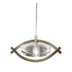 M0899AB Kromo Pendant 1 Light G9 Antique Brass