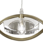 M0899AB Kromo Pendant 1 Light G9 Antique Brass
