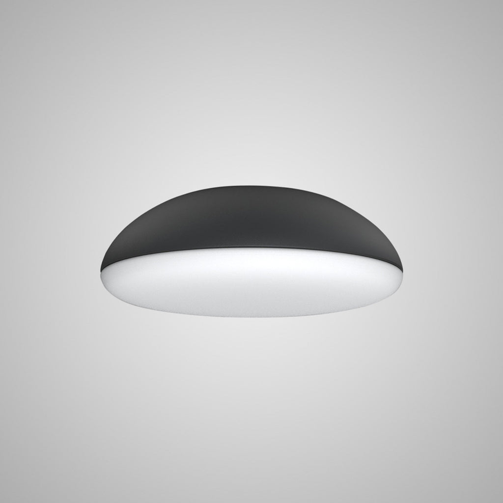 M8132 Kazz Ceiling 38cm Round 4 Light Black