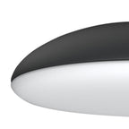 M8132 Kazz Ceiling 38cm Round 4 Light Black