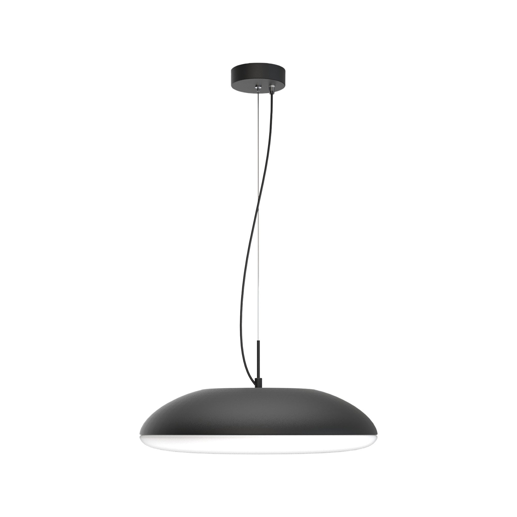 M8141 Kazz Pendant 50cm Round 6 Light Black