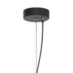 M8141 Kazz Pendant 50cm Round 6 Light Black